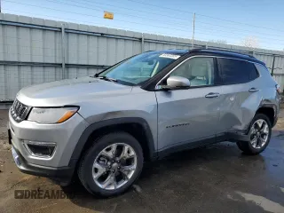 2021 Jeep Compass Limited with VIN 3C4NJDCB6MT599633, listed as a Copart auction lot 50363305 with 58,419 mi miles and Salvage Title. Bid and sale history available at carsss.com. Image 1.