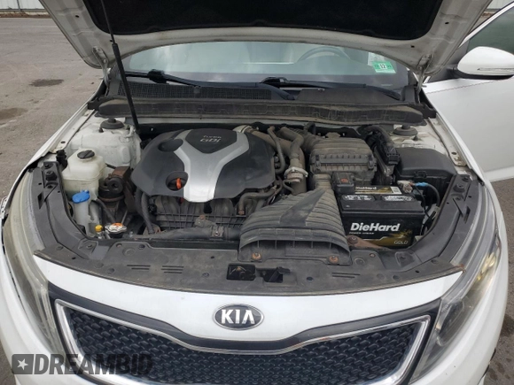 2014 Kia Optima SXL Turbo with VIN 5XXGR4A64EG348677, listed as a Copart auction lot 50593735 with 111,329 mi miles and Salvage Title. Bid and sale history available at DreamBid. Image 11.