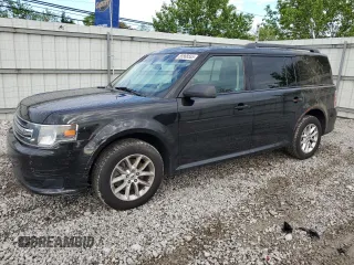 2014 Ford Flex SE z VIN 2FMGK5B87EBD28977, wystawiony jako Copart lot #55568555 z przebiegiem 74 238 mil mil oraz Czysty tytuł • Clean title. Historia ofert i sprzedaży dostępna na DreamBid. Obrazek 1.