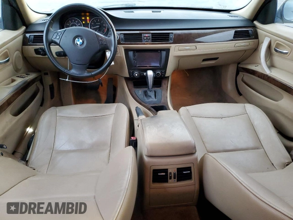 2010 BMW 3 Series 328i with VIN WBAPH5C58AA439774, listed as a Copart auction lot 84216534 with 146,432 mi miles and Salvage title. Bid and sale history available at DreamBid. Image 8.