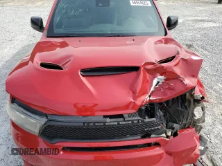 2019 Dodge Durango GT Plus with VIN 1C4RDJDG2KC633772, listed as a Copart auction lot 56954625 with 76,799 mi miles and Salvage title. Bid and sale history available at DreamBid. Image 12.