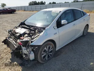 2017 Toyota Prius Plus with VIN JTDKARFP9H3056141, listed as a Copart auction lot 61220575 with 73,471 mi miles and Salvage title. Bid and sale history available at DreamBid. Image 1.