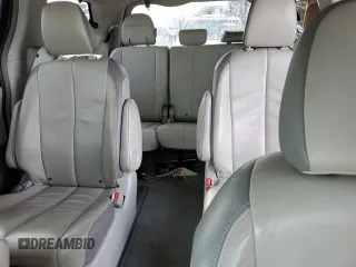 2012 Toyota Sienna XLE with VIN 5TDDK3DC2CS047193, listed as a Copart auction lot 46110715 with 152,047 mi miles and Salvage Title. Bid and sale history available at carsss.com. Image 10.