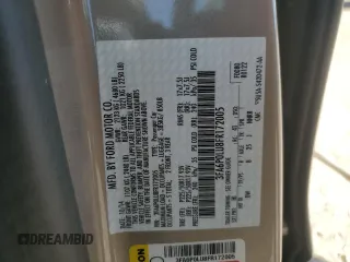 2015 Ford Fusion SE Hybrid with VIN 3FA6P0LU8FR172005, listed as a Copart auction lot 56831955 with 61,379 mi miles and Salvage title. Bid and sale history available at DreamBid. Image 12.