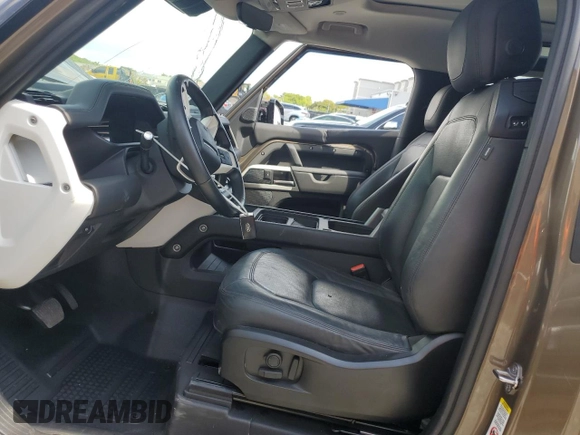 2023 Land Rover Defender S with VIN SALEJ6EX7P2237930, listed as a Copart auction lot 57584245 with 23,444 mi miles and Non repairable. Bid and sale history available at DreamBid. Image 7.
