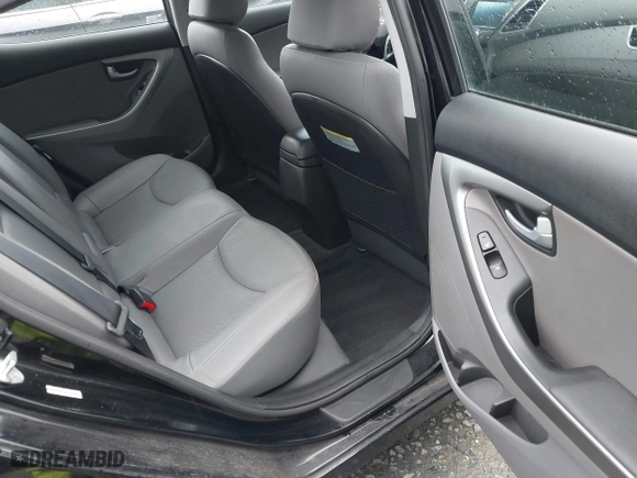 2014 Hyundai Elantra SE with VIN KMHDH4AE0EU087194, listed as a IAAI auction lot 41992825 with 59,484 mi miles. Bid and sale history available at carsss.com. Image 8.
