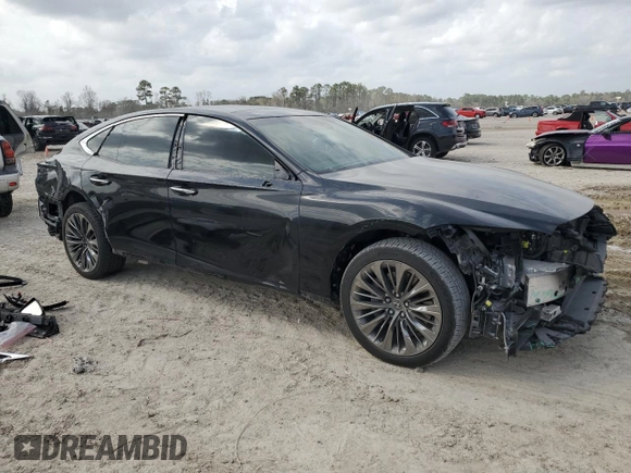 2018 Lexus LS 500 z VIN JTHB5LFFXJ5005023, wystawiony jako Copart lot #48510995 z przebiegiem 44 268 mil mil oraz Szkoda całkowita • Salvage title. Historia ofert i sprzedaży dostępna na DreamBid. Obrazek 4.