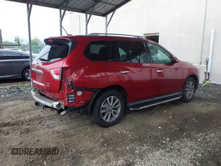 2016 Nissan Pathfinder SL with VIN 5N1AR2MM0GC605398, listed as a IAAI auction lot 42230834 with 88,163 mi miles and . Bid and sale history available at DreamBid. Image 4.