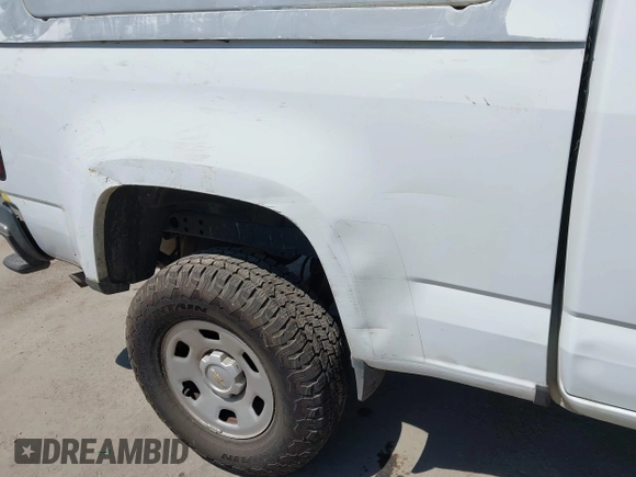 2018 Chevrolet Colorado 2WD Work Truck with VIN 1GCHSBEAXJ1287644, listed as a IAAI auction lot 42734585 with 110,496 mi miles and . Bid and sale history available at DreamBid. Image 18.