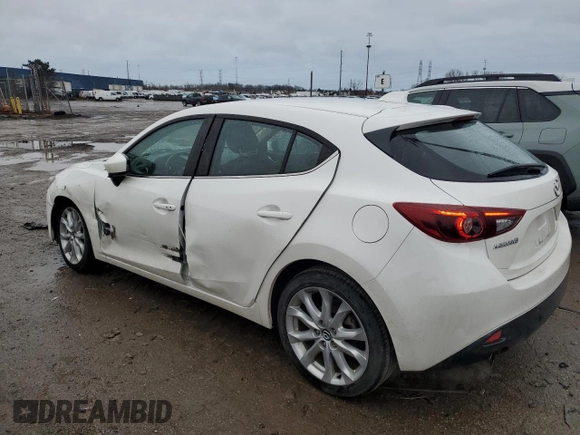 2014 Mazda 3 S Touring with VIN JM1BM1L38E1125578, listed as a Copart auction lot 86875654 with 142,759 mi miles and Salvage Title. Bid and sale history available at DreamBid. Image 2.