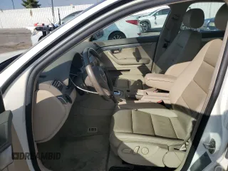 2004 Audi A4 1.8T with VIN WAUJC68E44A251969, listed as a Copart auction lot 83462074 with 75,854 mi miles and Salvage Title. Bid and sale history available at carsss.com. Image 7.