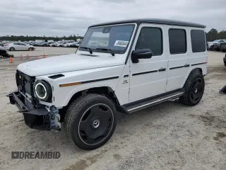 2024 Mercedes-Benz G 63 AMG with VIN W1NYC7HJ7RX507748, listed as a Copart auction lot 84663444 with 87 mi miles and Salvage Title. Bid and sale history available at DreamBid. Image 1.