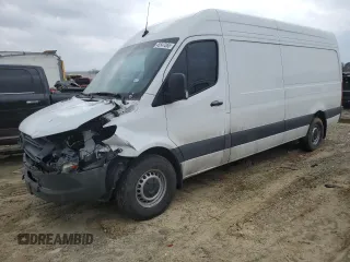 2024 Mercedes-Benz Sprinter with VIN W1Y4KCHY3RT180668, listed as a Copart auction lot 48547265 with 57,569 mi miles and Salvage Title. Bid and sale history available at DreamBid. Image 1.