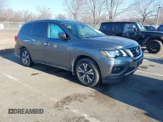 2020 Nissan Pathfinder SV with VIN 5N1DR2BM3LC649826, listed as a IAAI auction lot 41650545 with 33,181 mi miles and . Bid and sale history available at DreamBid. Image 1.