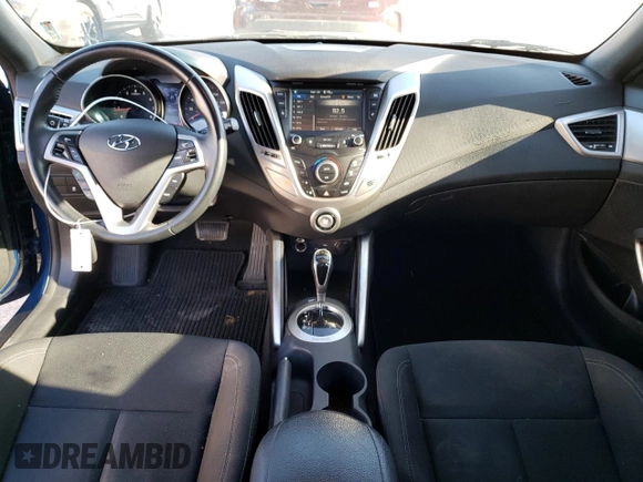 2017 Hyundai Veloster with VIN KMHTC6AD6HU320948, listed as a Copart auction lot 45232853 with 34,130 mi miles. Bid and sale history available at carsss.com. Image 8.