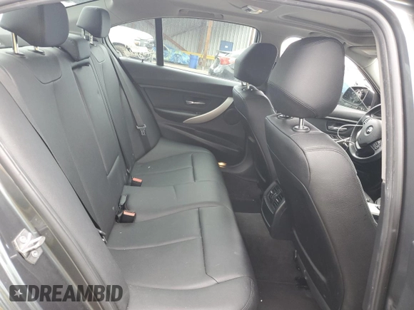 2015 BMW 3 Series 320i xDrive with VIN WBA3C3G58FNS73929, listed as a Copart auction lot 57591425 with 83,654 mi miles and Salvage title. Bid and sale history available at DreamBid. Image 10.