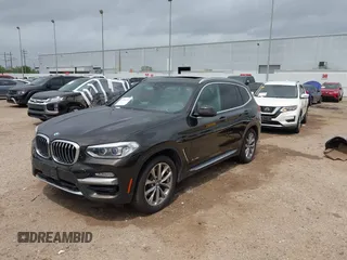 2018 BMW X3 xDrive30i with VIN 5UXTR9C59JLC73115, listed as a IAAI auction lot 41956118 with 48,116 mi miles and . Bid and sale history available at DreamBid. Image 2.