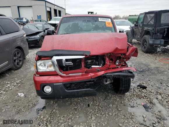 2008 Ford Ranger XLT with VIN 1FTYR44U48PB14387, listed as a Copart auction lot 85866864 with 97,677 mi miles and Salvage Title. Bid and sale history available at carsss.com. Image 5.