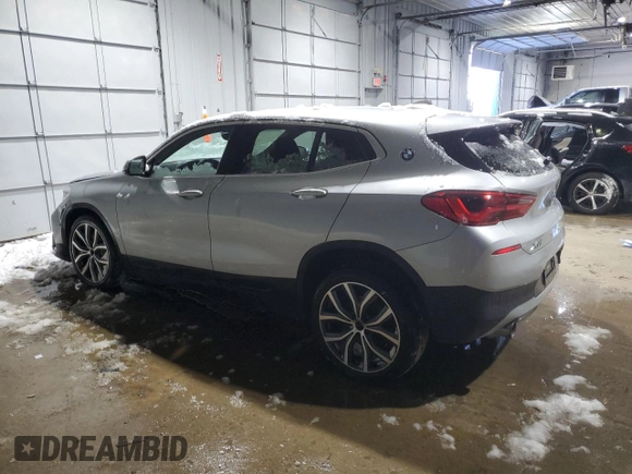 2018 BMW X2 xDrive28i with VIN WBXYJ5C38JEF75444, listed as a Copart auction lot 88367105 with 63,701 mi miles and Salvage Title. Bid and sale history available at carsss.com. Image 2.