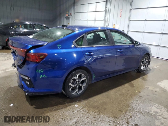 2019 Kia Forte LXS with VIN 3KPF24AD7KE103939, listed as a Copart auction lot 44465685 with 34,497 mi miles and Salvage Title. Bid and sale history available at carsss.com. Image 3.