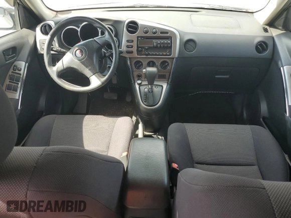 2004 Pontiac Vibe with VIN 5Y2SL62854Z448810, listed as a Copart auction lot 60855065 with 139,096 mi miles and Salvage title. Bid and sale history available at DreamBid. Image 8.