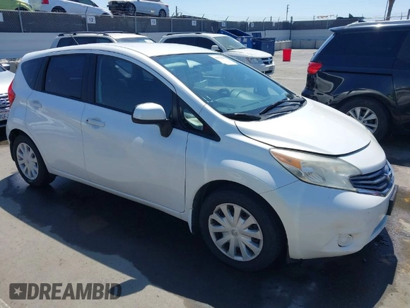2014 Nissan Note SV with VIN 3N1CE2CP1EL416154, listed as a IAAI auction lot 41978092 with 127,164 mi miles and . Bid and sale history available at DreamBid. Image 1.