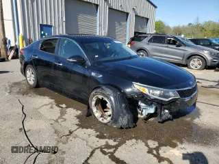 2016 Kia Optima LX with VIN 5XXGT4L35GG078401, listed as a Copart auction lot 52289455 with 116,460 mi miles and Salvage Title. Bid and sale history available at carsss.com. Image 4.