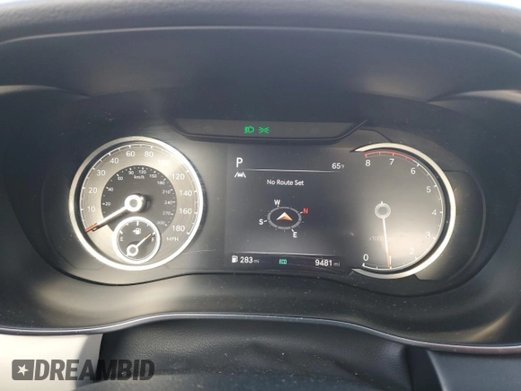 2023 Genesis G70 2.0T with VIN KMTG34TA0PU120788, listed as a Copart auction lot 68816274 with 9,481 mi miles and Salvage Title. Bid and sale history available at DreamBid. Image 9.