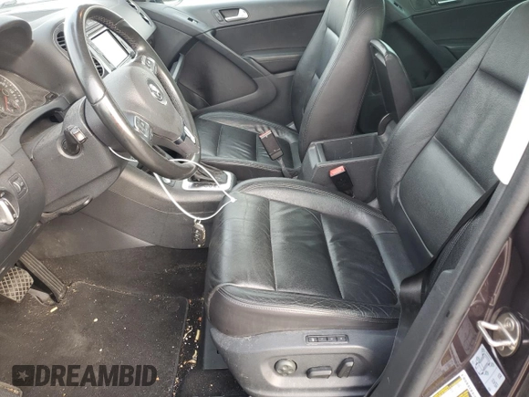 2016 Volkswagen Tiguan S with VIN WVGBV7AX9GW608858, listed as a Copart auction lot 55341985 with 114,472 mi miles and Salvage Title. Bid and sale history available at DreamBid. Image 7.