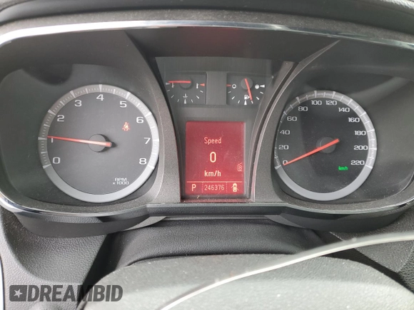 2011 GMC Terrain SLT-2 with VIN 2CTFLXE59B6426718, listed as a Copart auction lot 48735955 with 246,376 mi miles and Salvage Title. Bid and sale history available at carsss.com. Image 9.