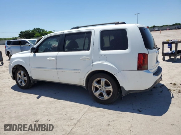 2012 Honda Pilot EX-L with VIN 5FNYF3H66CB027012, listed as a Copart auction lot 53915295 with Not provided miles and Clean title. Bid and sale history available at DreamBid. Image 2.