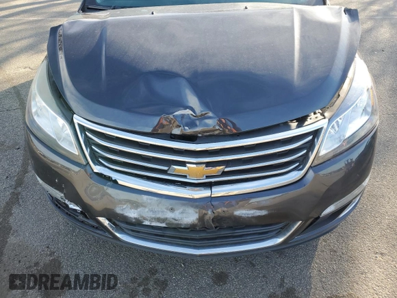 2017 Chevrolet Traverse LT with VIN 1GNKVGKD1HJ297358, listed as a Copart auction lot 48249735 with 99,047 mi miles and Salvage Title. Bid and sale history available at DreamBid. Image 13.