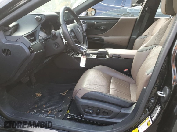 2022 Lexus ES 300h Luxury with VIN 58AEA1C11NU013518, listed as a Copart auction lot 80817474 with 70,352 mi miles and Salvage title. Bid and sale history available at DreamBid. Image 7.