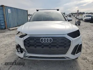 2021 Audi Q5 Premium Plus with VIN WA1E2AFY9M2128647, listed as a Copart auction lot 72887654 with 22,051 mi miles and Salvage Title. Bid and sale history available at carsss.com. Image 5.