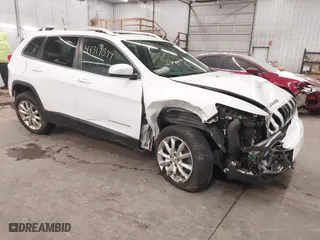 2016 Jeep Cherokee Limited with VIN 1C4PJMDS7GW250969, listed as a IAAI auction lot 41317399 with 118,598 mi miles. Bid and sale history available at carsss.com. Image 1.