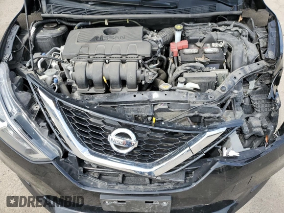 2019 Nissan Sentra SV with VIN 3N1AB7AP4KY436879, listed as a Copart auction lot 53549785 with 55,367 mi miles and Salvage Title. Bid and sale history available at DreamBid. Image 11.