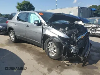 2018 Chevrolet Traverse LS with VIN 1GNEVFKW2JJ234283, listed as a Copart auction lot 69042414 with 0 mi miles and Salvage Title. Bid and sale history available at carsss.com. Image 4.