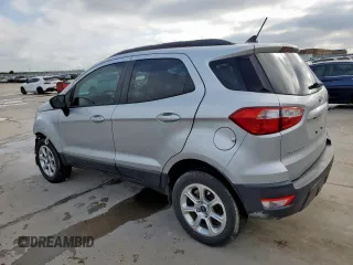 2018 Ford EcoSport SE z VIN MAJ6P1UL5JC184356, wystawiony jako Copart lot #55627205 z przebiegiem 77 647 mil mil oraz Szkoda całkowita • Salvage title. Historia ofert i sprzedaży dostępna na DreamBid. Obrazek 2.