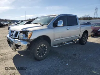 2005 Nissan Titan LE z VIN 1N6AA07B75N555401, wystawiony jako Copart lot #46477665 z przebiegiem 220 198 mil mil oraz Szkoda całkowita • Salvage title. Historia ofert i sprzedaży dostępna na DreamBid. Obrazek 1.