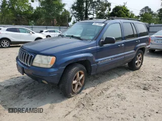 2001 Jeep Grand Cherokee Limited with VIN 1J4GW58N51C647594, listed as a Copart auction lot 58073065 with 200,329 mi miles and Clean title. Bid and sale history available at DreamBid. Image 1.