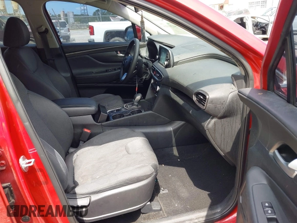 2019 Hyundai Santa Fe SE z VIN 5NMS23AD8KH025141, wystawiony jako IAAI lot #42209919 z przebiegiem 176 172 mil mil oraz . Historia ofert i sprzedaży dostępna na DreamBid. Obrazek 5.