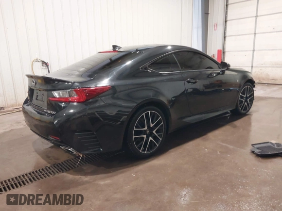 2018 Lexus RC 300 with VIN JTHS85BC6J5004160, listed as a IAAI auction lot 41733196 with 49,388 mi miles and . Bid and sale history available at DreamBid. Image 4.