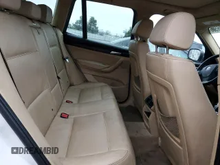 2013 BMW X3 xDrive28i with VIN 5UXWX9C51D0D05581, listed as a Copart auction lot 50946505 with 120,451 mi miles and Clean Title. Bid and sale history available at carsss.com. Image 11.