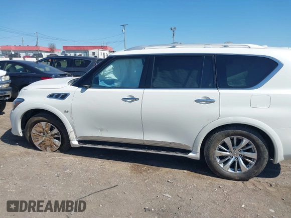 2016 Infiniti QX80 with VIN JN8AZ2NC2G9402766, listed as a IAAI auction lot 41769692 with 188,935 mi miles and . Bid and sale history available at DreamBid. Image 15.
