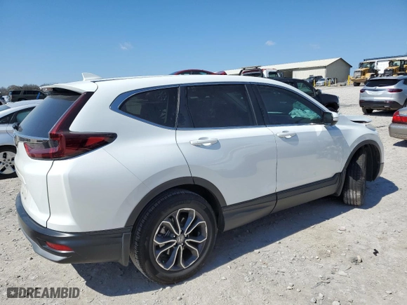 2021 Honda CR-V EX with VIN 7FARW1H59ME000358, listed as a Copart auction lot 50489765 with 61,247 mi miles and Salvage Title. Bid and sale history available at carsss.com. Image 3.