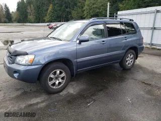2005 Toyota Highlander with VIN JTEHD21A950037867, listed as a Copart auction lot 76476864 with 182,330 mi miles and Salvage Title. Bid and sale history available at carsss.com. Image 1.