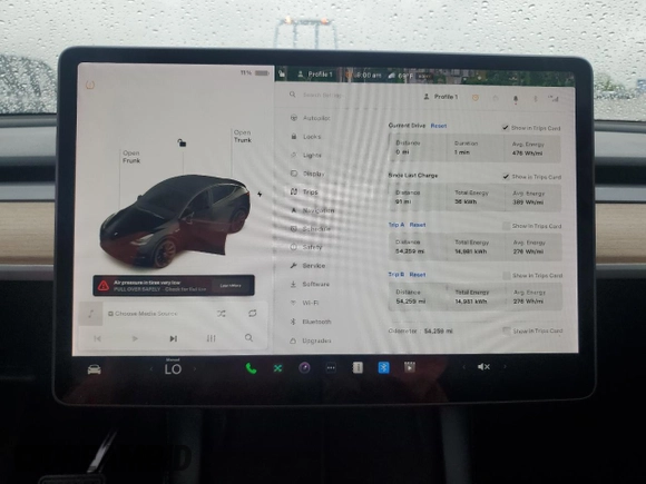 2021 Tesla Model Y Long Range z VIN 5YJYGDEE6MF209034, wystawiony jako Copart lot #57313585 z przebiegiem 54 259 mil mil oraz Szkoda całkowita • Salvage title. Historia ofert i sprzedaży dostępna na DreamBid. Obrazek 9.