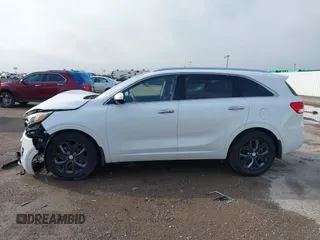 2018 Kia Sorento SX with VIN 5XYPK4A57JG407206, listed as a IAAI auction lot 42378049 with Not provided miles and . Bid and sale history available at DreamBid. Image 14.