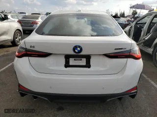 2023 BMW i4 eDrive35 with VIN WBY43AW03PFP36703, listed as a Copart auction lot 75509173 with 5,288 mi miles. Bid and sale history available at carsss.com. Image 6.