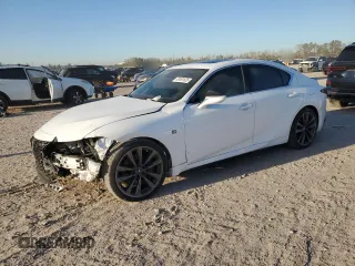 2024 Lexus IS with VIN JTHGZ1B28R5073902, listed as a Copart auction lot 49491835 with 14,399 mi miles and Salvage Title. Bid and sale history available at carsss.com. Image 1.